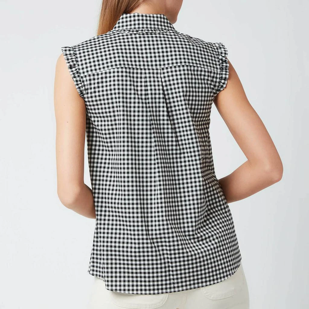 商品Kate Spade|Kate Spade New York Women's Mini Gingham Sleeveless Top - Black,价格¥292,第2张图片详细描述