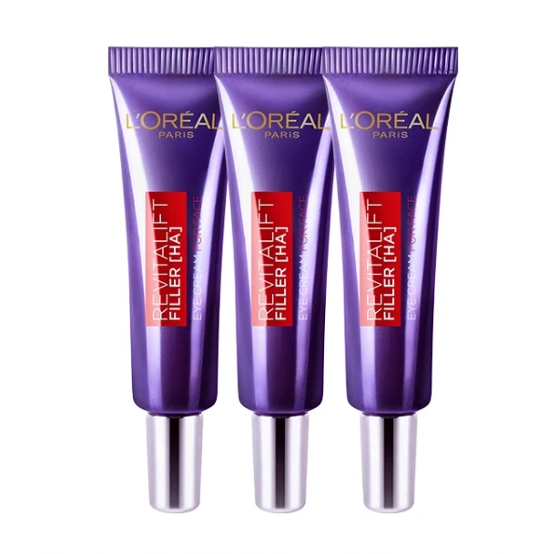 商品L'Oreal Paris|L＇oreal 欧莱雅 紫熨斗眼霜 玻色因淡纹紧致 7.5ml 中小样,价格¥40,第1张图片