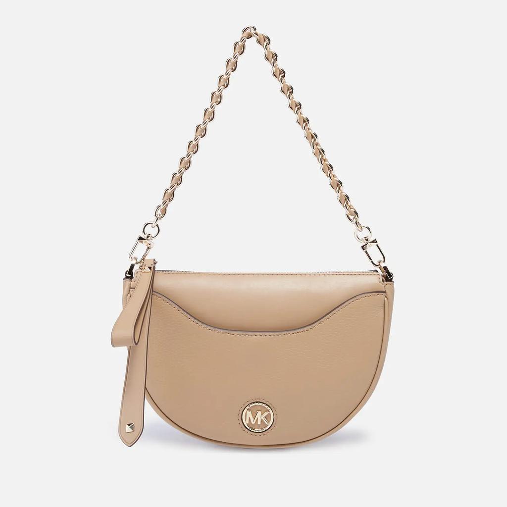 商品Michael Kors|MICHAEL Michael Kors Women's Dover Small Half Moon Shoulder bag - Camel,价格¥1295,第1张图片