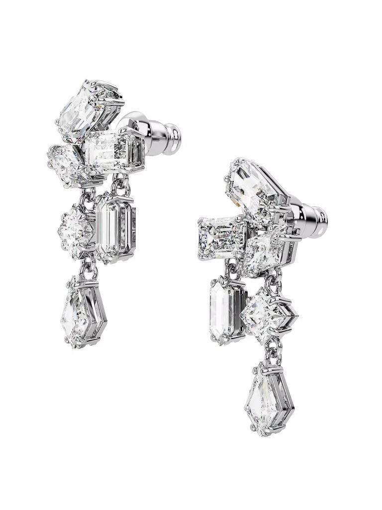 商品Swarovski|Mesmera Rhodium-Plated & Swarovski Crystal Drop Earrings,价格¥1342,第3张图片详细描述