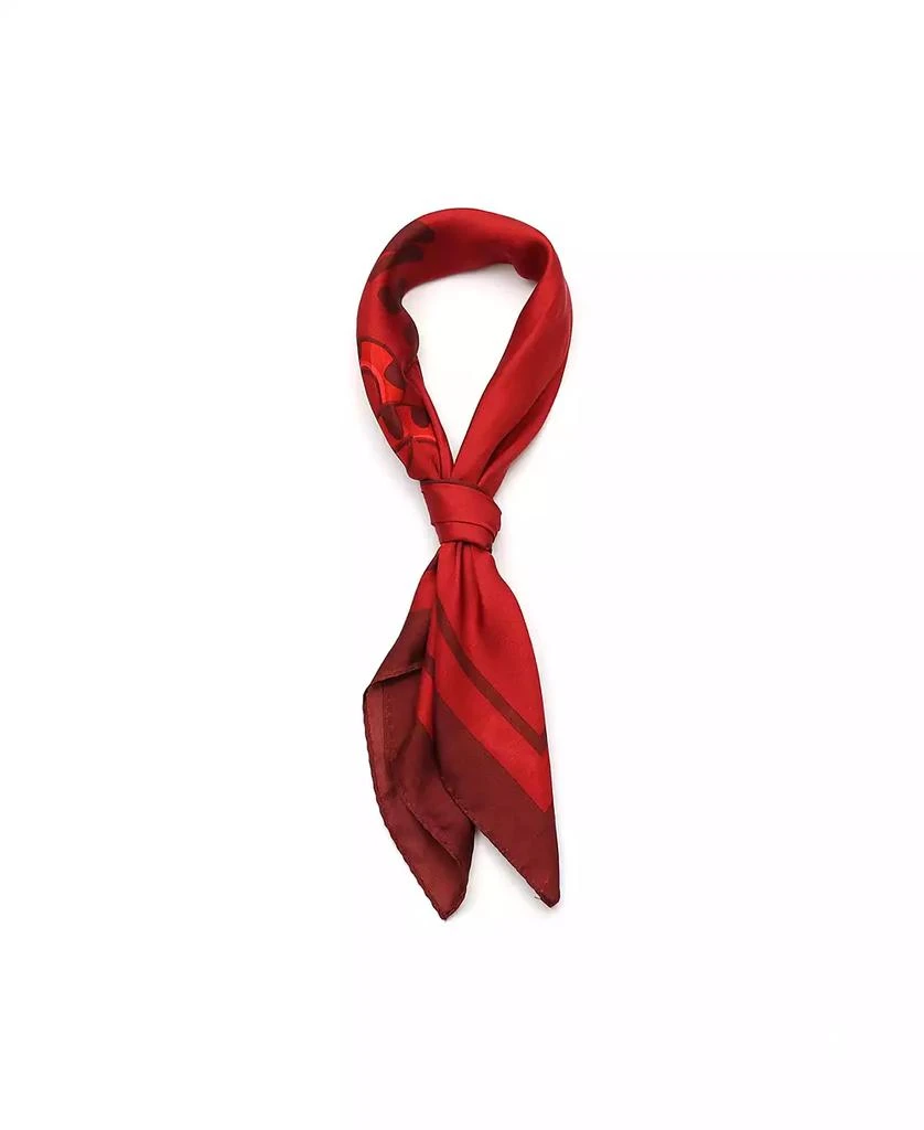 商品Coach|Women's Script Snake Printed Bandana Scarf,价格¥557,第2张图片详细描述
