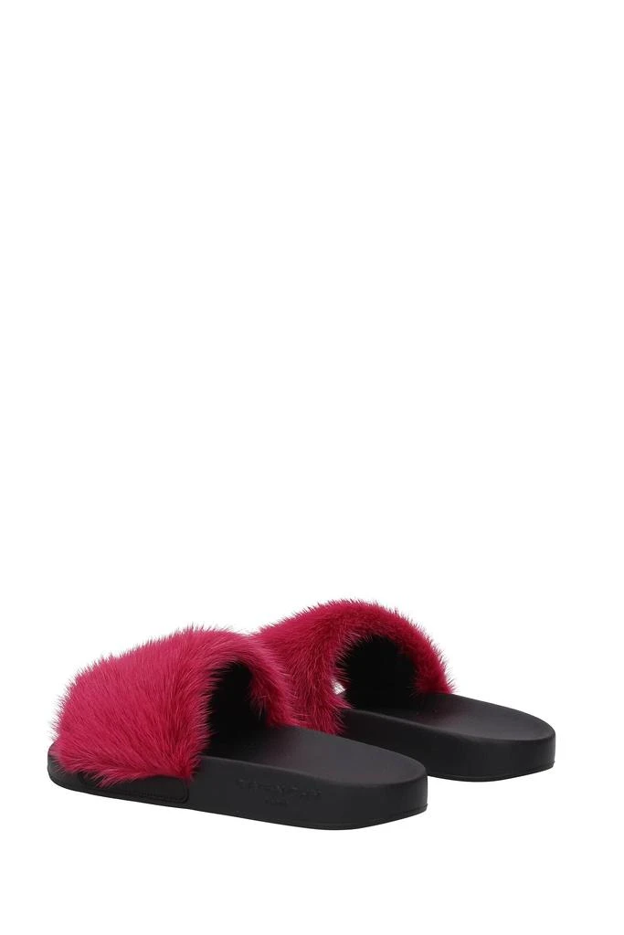 商品Givenchy|Slippers and clogs Fur Fuchsia,价格¥1955,第4张图片详细描述