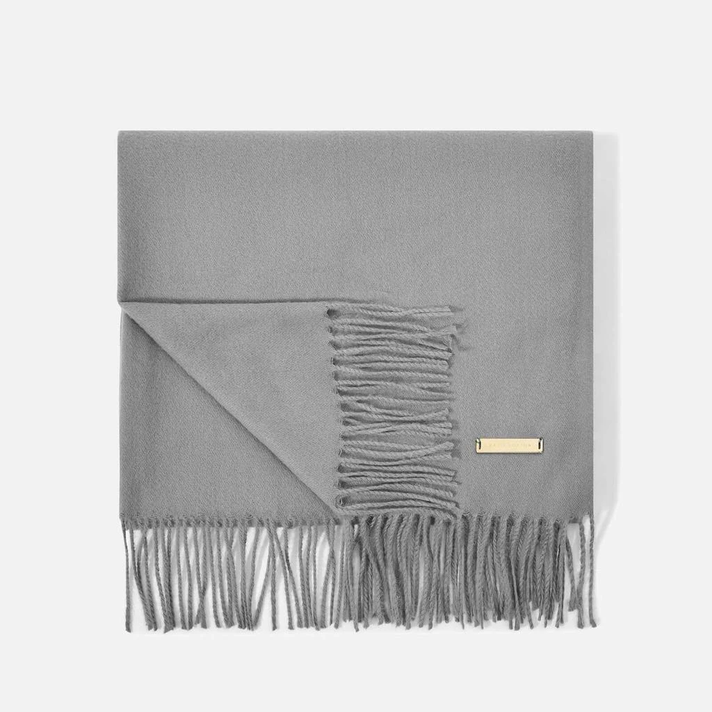 商品The Hut|Katie Loxton Blanket Fringe Knit Scarf,价格¥175,第1张图片