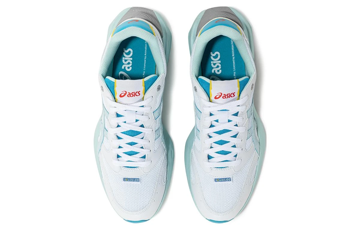 商品[国内直发] Asics|Doraemon x  Tarther Sc 哆啦A梦联名款 织物合成革 拼接复古 耐磨透气轻便 低帮 生活休闲鞋 男女同款 白色,价格¥734,第4张图片详细描述