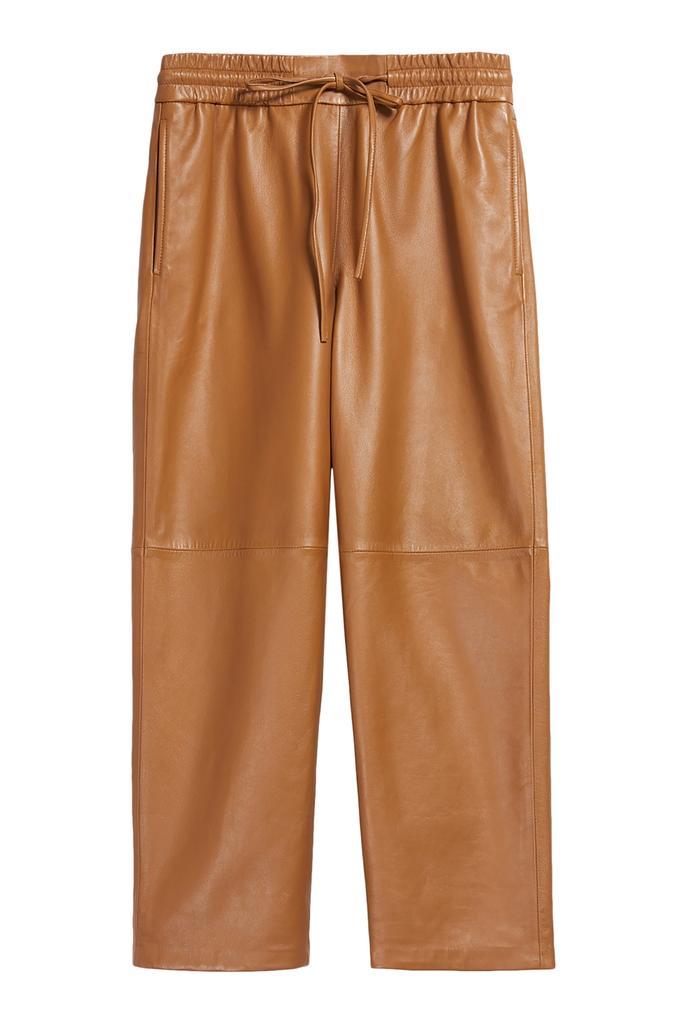 商品Weekend Max Mara|Nappa leather trousers,价格¥3777,第1张图片