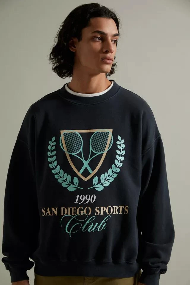 商品Urban Outfitters|San Diego Sports Club Crew Neck Sweatshirt,价格¥117,第3张图片详细描述