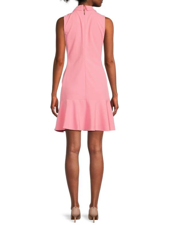 商品Karl Lagerfeld Paris|Sleeveless Drop Waist Minidress,价格¥639,第2张图片详细描述