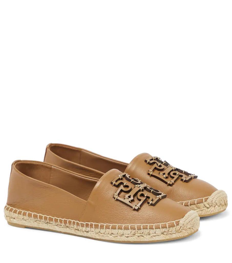 商品Tory Burch|Ines皮革草编鞋,价格¥2611,第1张图片