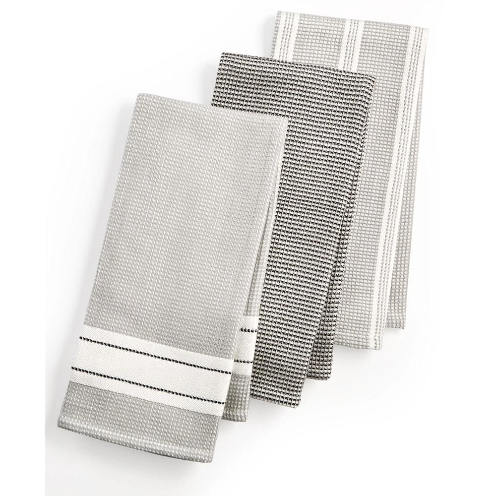 商品Martha Stewart|3-Pc. Waffle Weave Kitchen Towels, Created for Macy's,价格¥65,第1张图片
