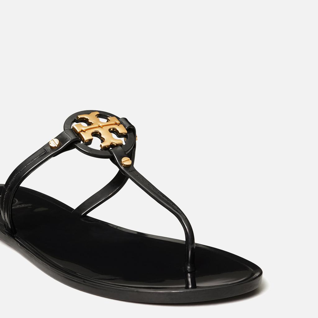 Tory Burch Women's Mini Miller Jellie Toe Post Sandals - Perfect Black商品第4张图片规格展示