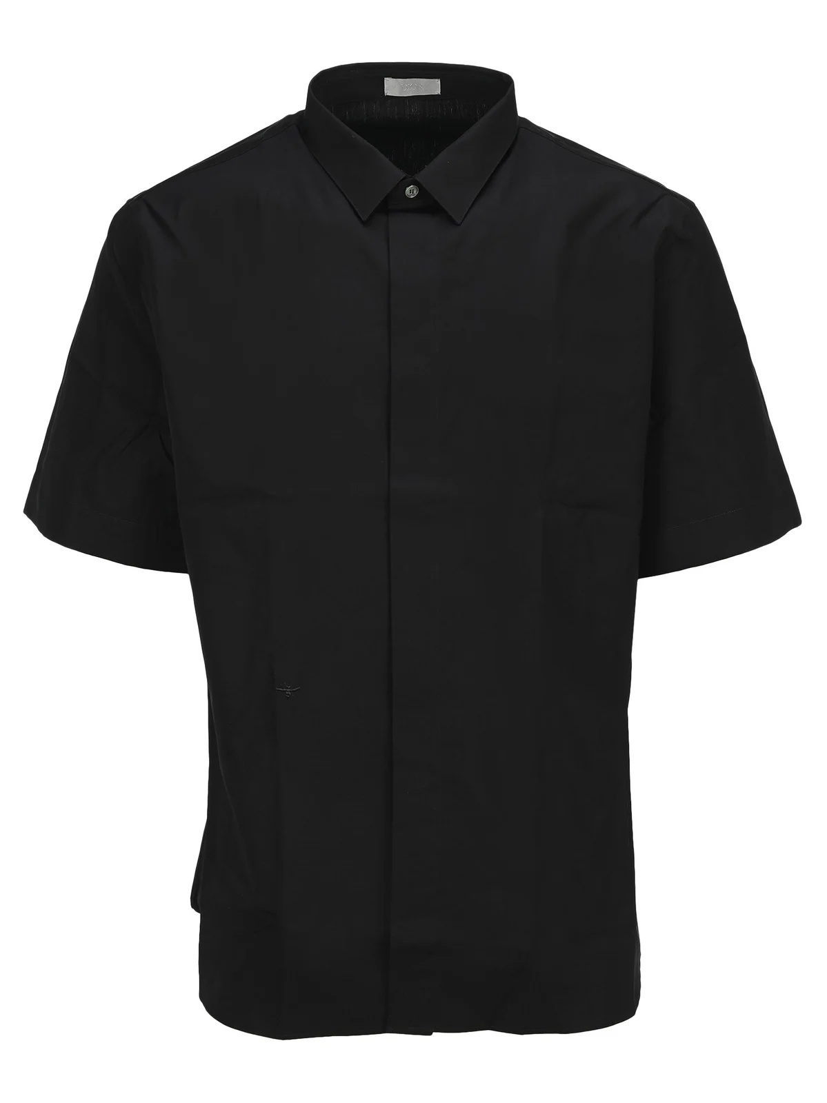 商品Dior|DIOR 男士黑色棉质短袖衬衫 733C510B1581-901,价格¥2001,第1张图片