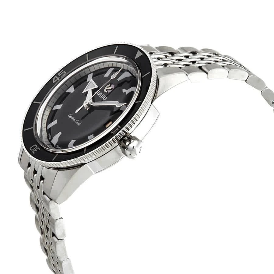 商品Rado|Captain Cook Automatic Black Dial Men's Watch R32505153,价格¥11030,第2张图片详细描述