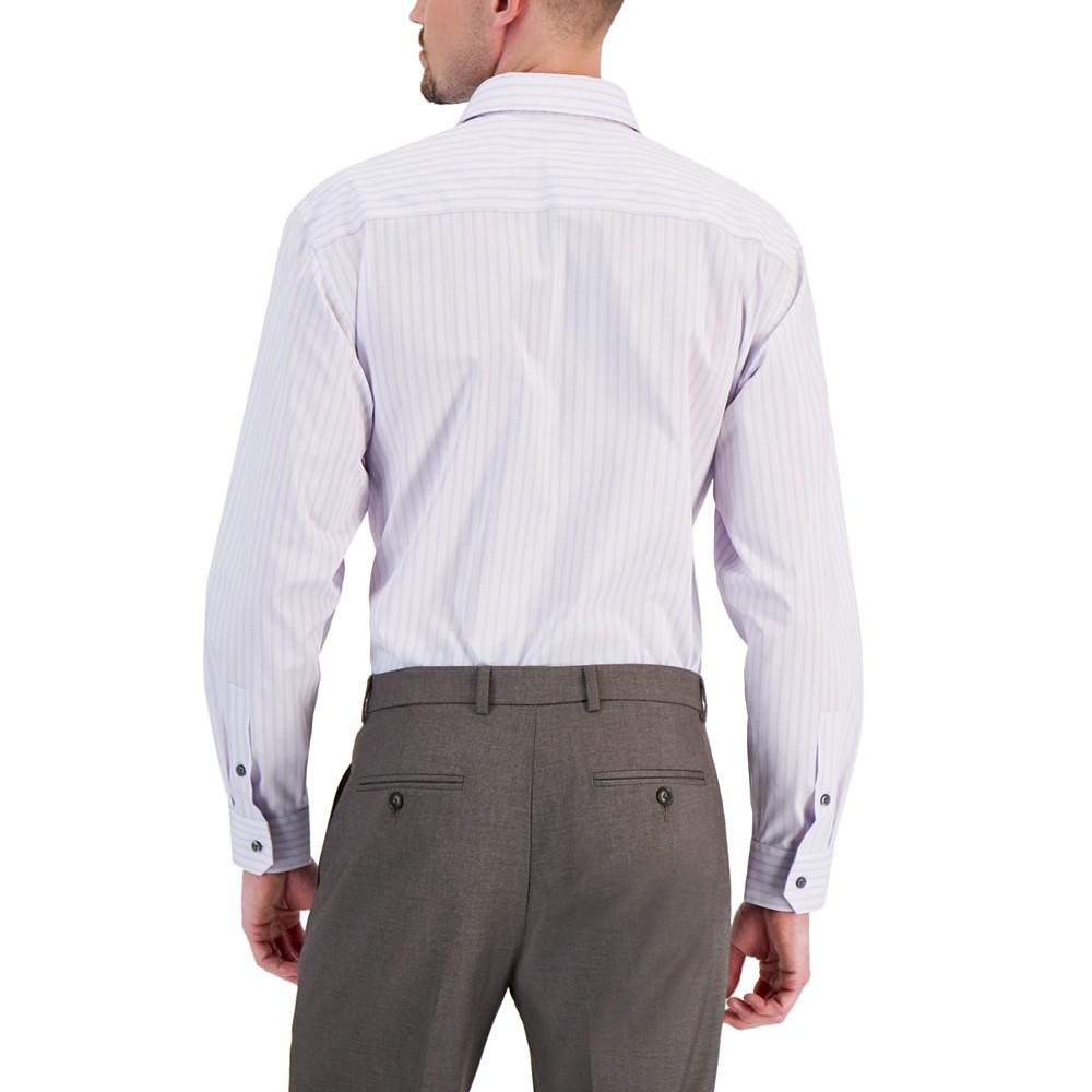 Men's Regular Fit Traveler Stretch Dress Shirt, Created for Macy's商品第2张图片规格展示