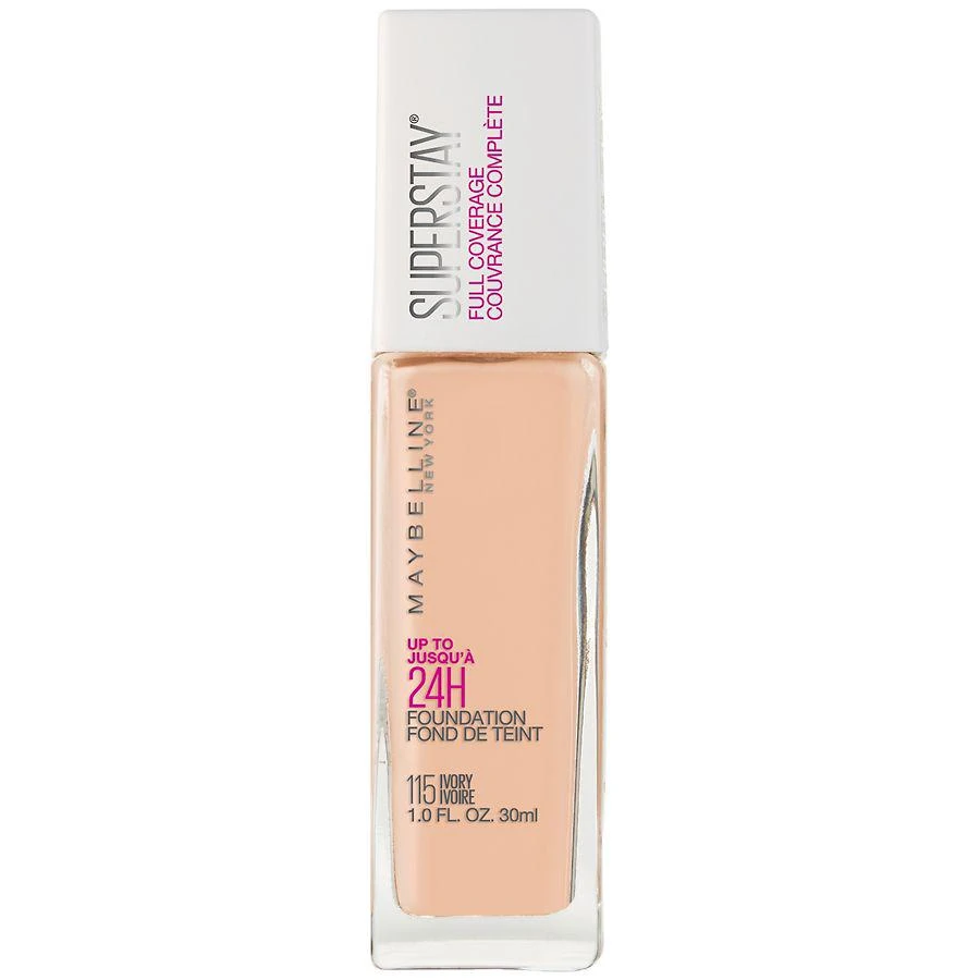 商品Maybelline|Full Coverage Liquid Foundation Makeup,价格¥141,第2张图片详细描述