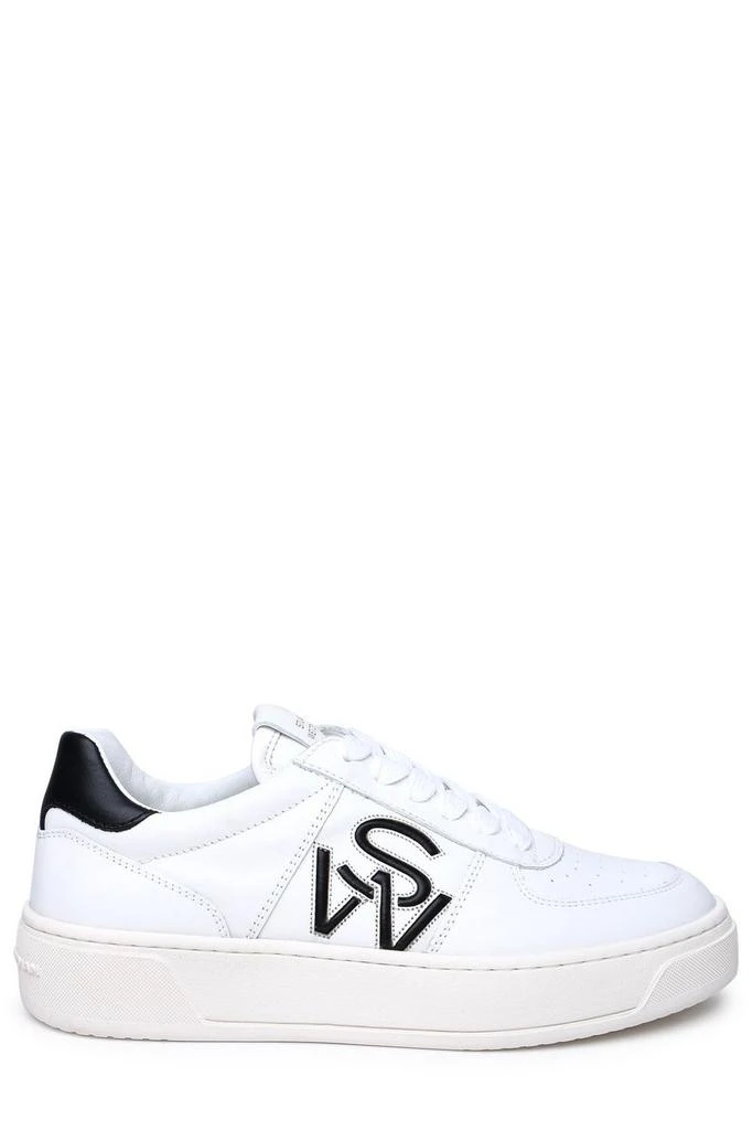 商品Stuart Weitzman|Stuart Weitzman Round-Toe Lace-Up Sneakers,价格¥976,第1张图片