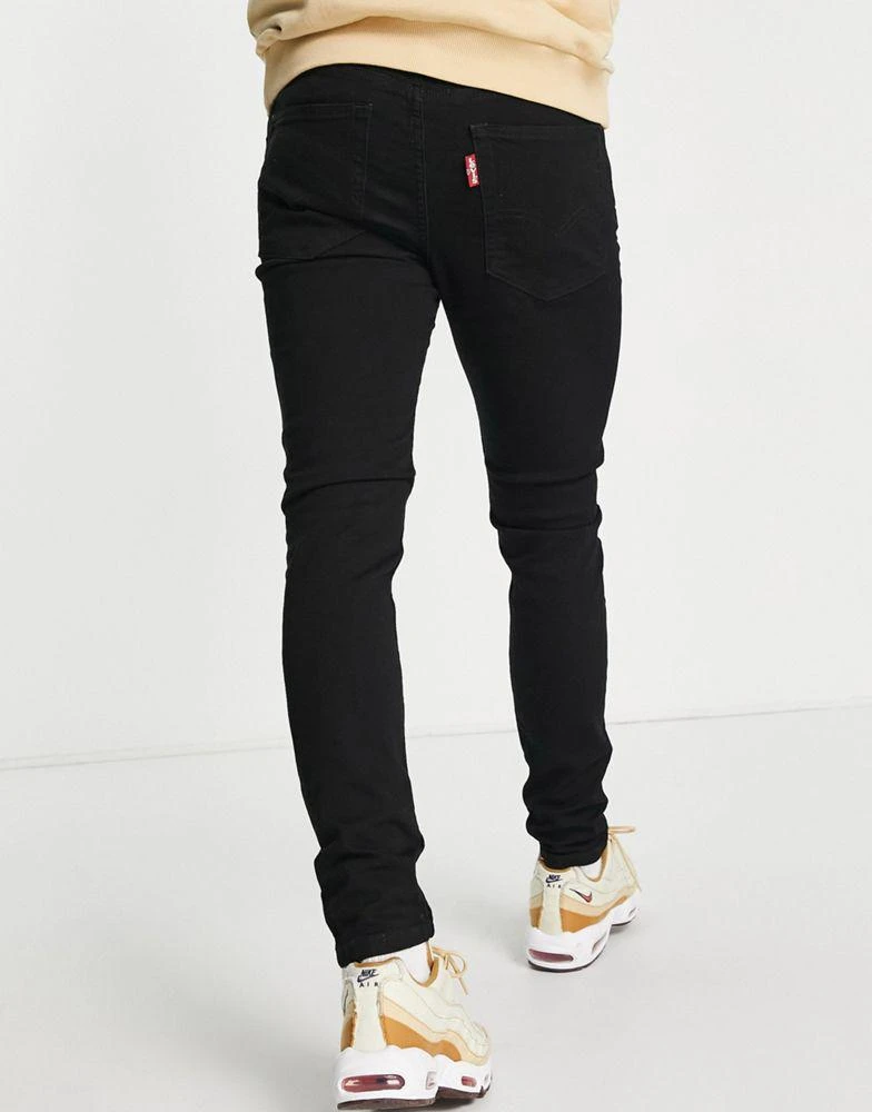 商品Levi's|Levi's 519 super skinny jeans in black,价格¥654,第2张图片详细描述