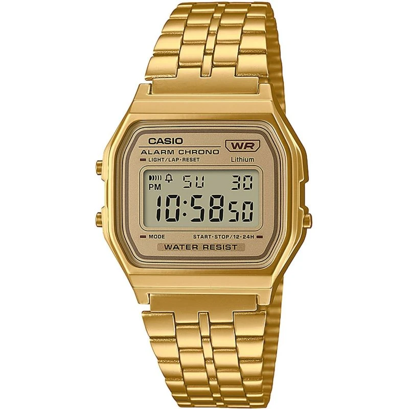 商品Casio|Unisex Vintage Watch A158WETG-9AEF 卡西欧手表,价格¥450,第1张图片