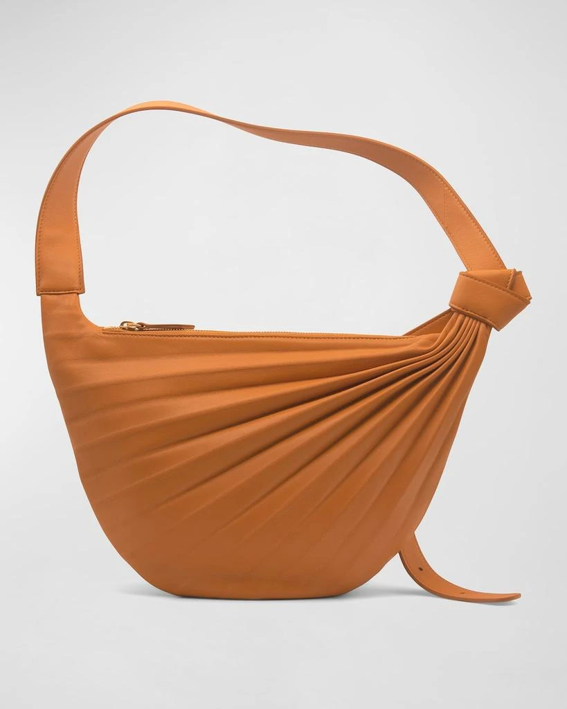 商品Sabrina Zeng|Chiaroscuro Pleated Hammock Sling Bag,价格¥2677,第3张图片详细描述