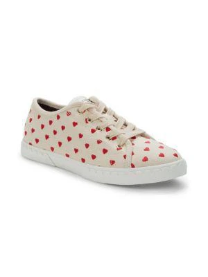 商品Kate Spade|​Vale Heart Canvas Sneakers,价格¥276,第2张图片详细描述