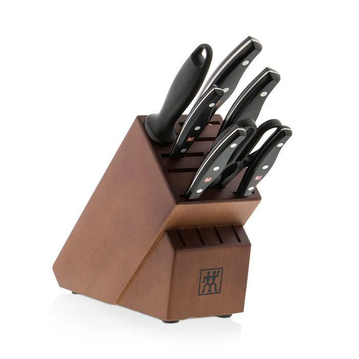 商品Zwilling|J.A. Henckels Twin Signature 8-Piece Knife Block Set - Exclusive,价格¥1655,第1张图片详细描述