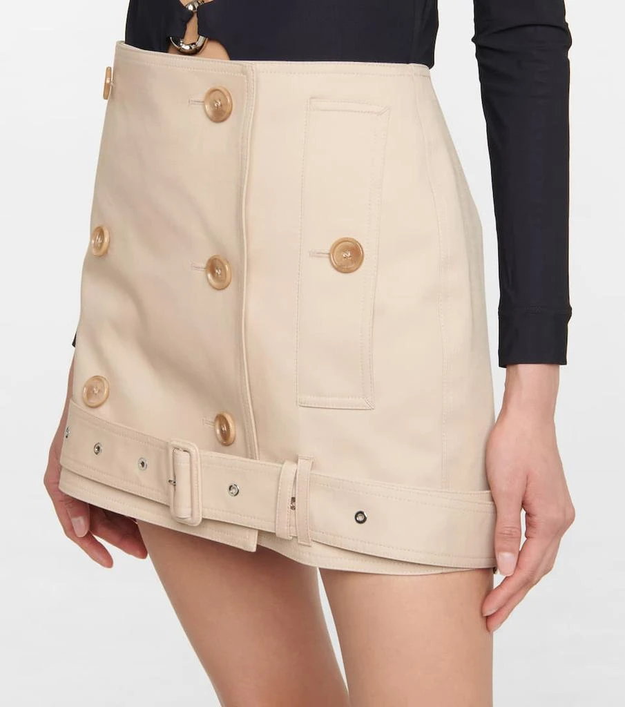 商品Burberry|风衣式迷你半身裙,价格¥7909,第4张图片详细描述