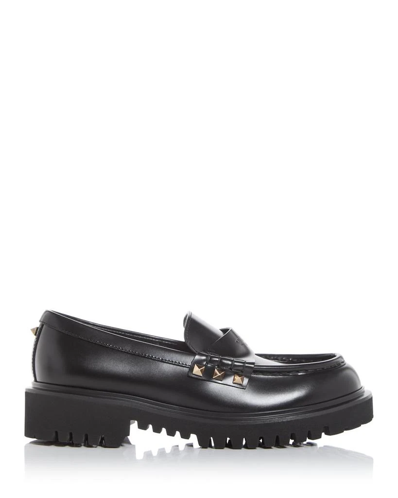 Women's Rockstud Lug Sole Loafers 商品