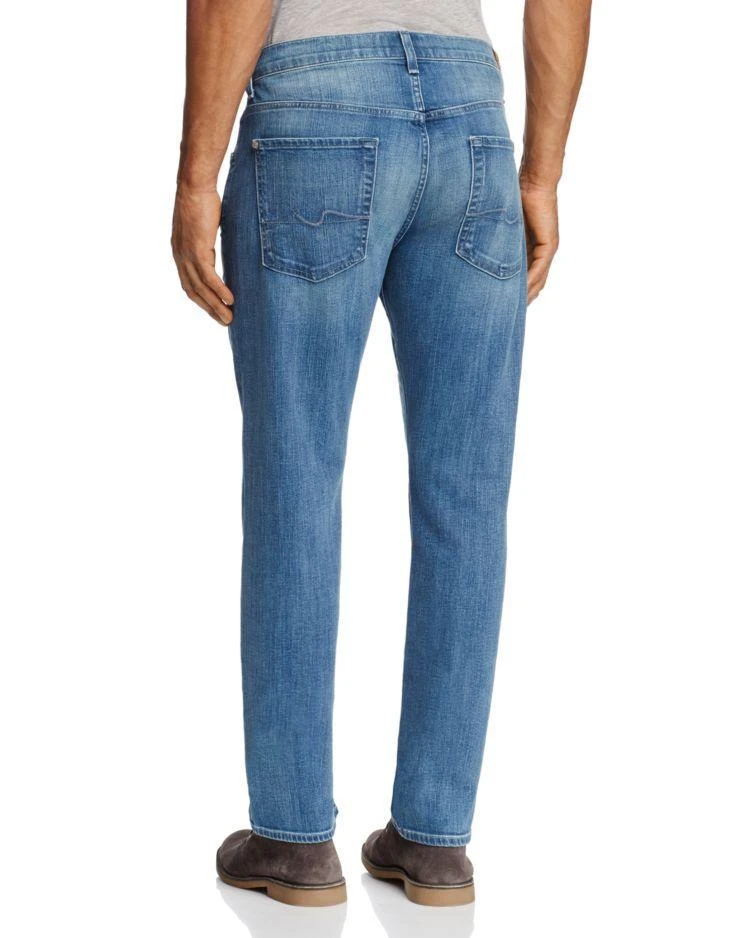 商品7 For All Mankind|Foolproof The Straight Slim Straight Fit Jeans in Tribute,价格¥741,第2张图片详细描述