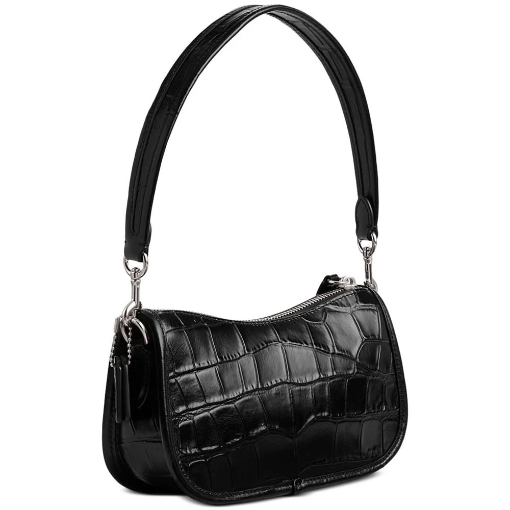 商品Coach|Embossed Croc Leather Swinger 20 Shoulder Bag,价格¥2020,第5张图片详细描述