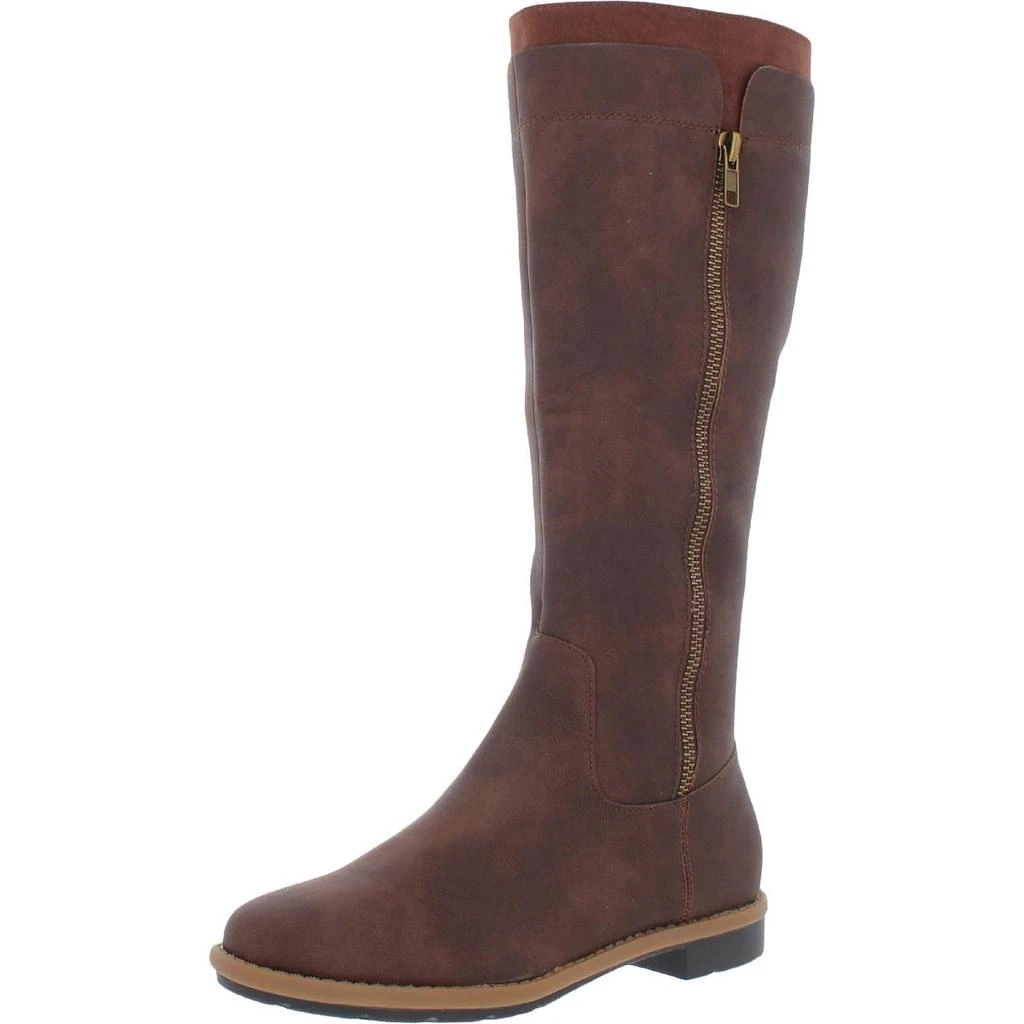 商品Style & Co|Style & Co. Womens Olliee Faux Leather Tall Knee-High Boots,价格¥111-¥125,第4张图片详细描述