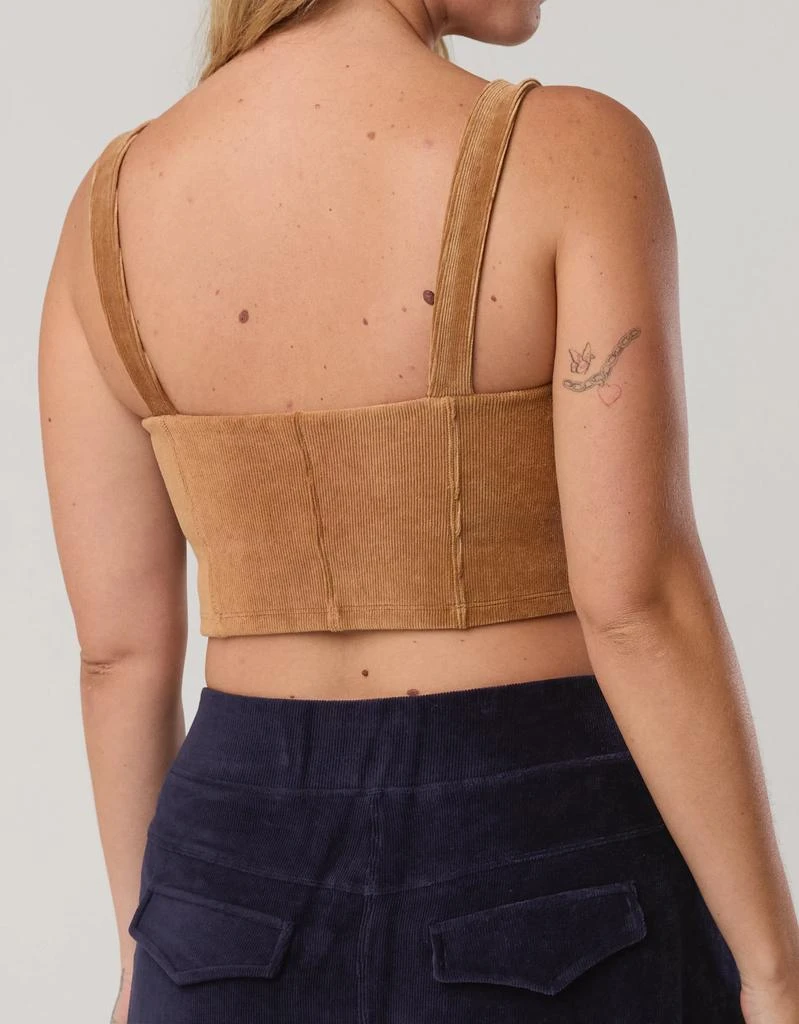 商品OFFLINE|OFFLINE By Aerie Corduroy Bra Top,价格¥123,第2张图片详细描述