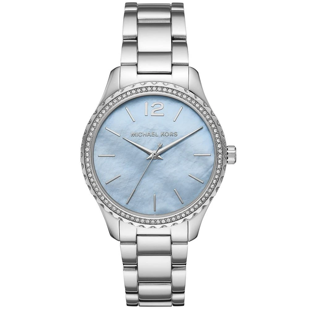 商品Michael Kors|Layton Three-Hand Stainless Steel Watch,价格¥1023,第1张图片