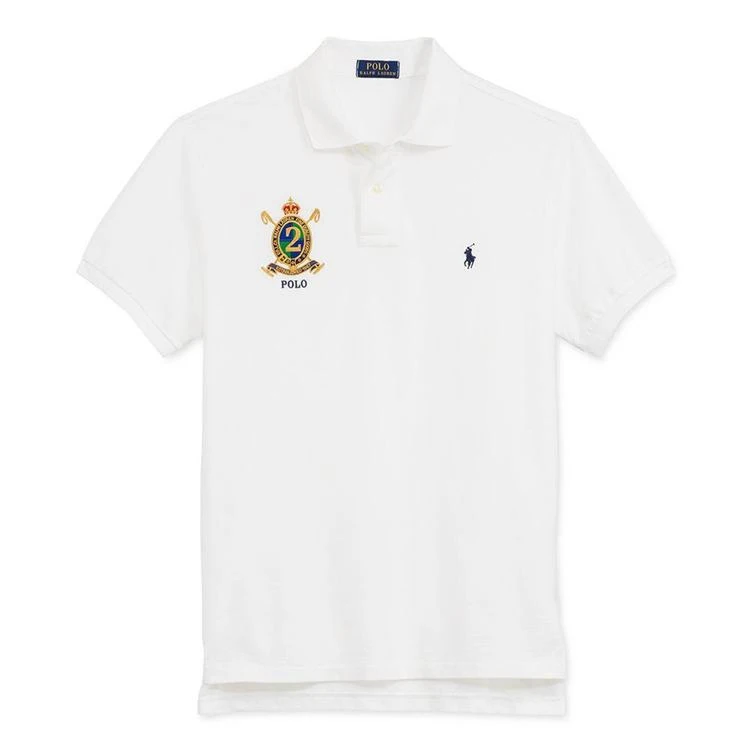 商品Ralph Lauren|Men's Classic-Fit Featherweight Mesh Polo, Created for Macy's,价格¥301,第5张图片详细描述