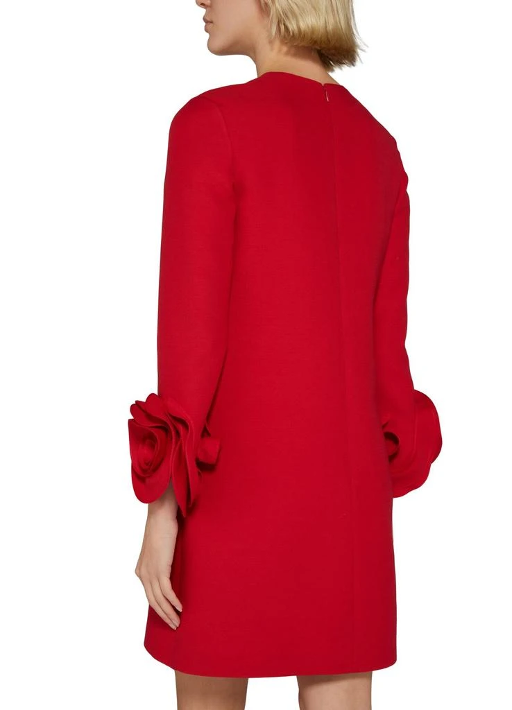 商品Valentino|短款玫瑰细节连衣裙,价格¥31684,第5张图片详细描述