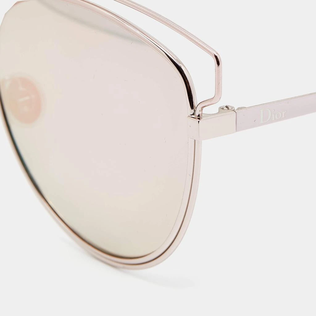 商品[二手商品] Dior|Dior Silver Tone/Green Mirror Sideral 2 Cat-Eye Sunglasses,价格¥1204,第2张图片详细描述