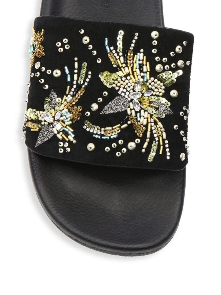 商品Rebecca Minkoff|Suzette Embellished Slides,价格¥1463,第3张图片详细描述