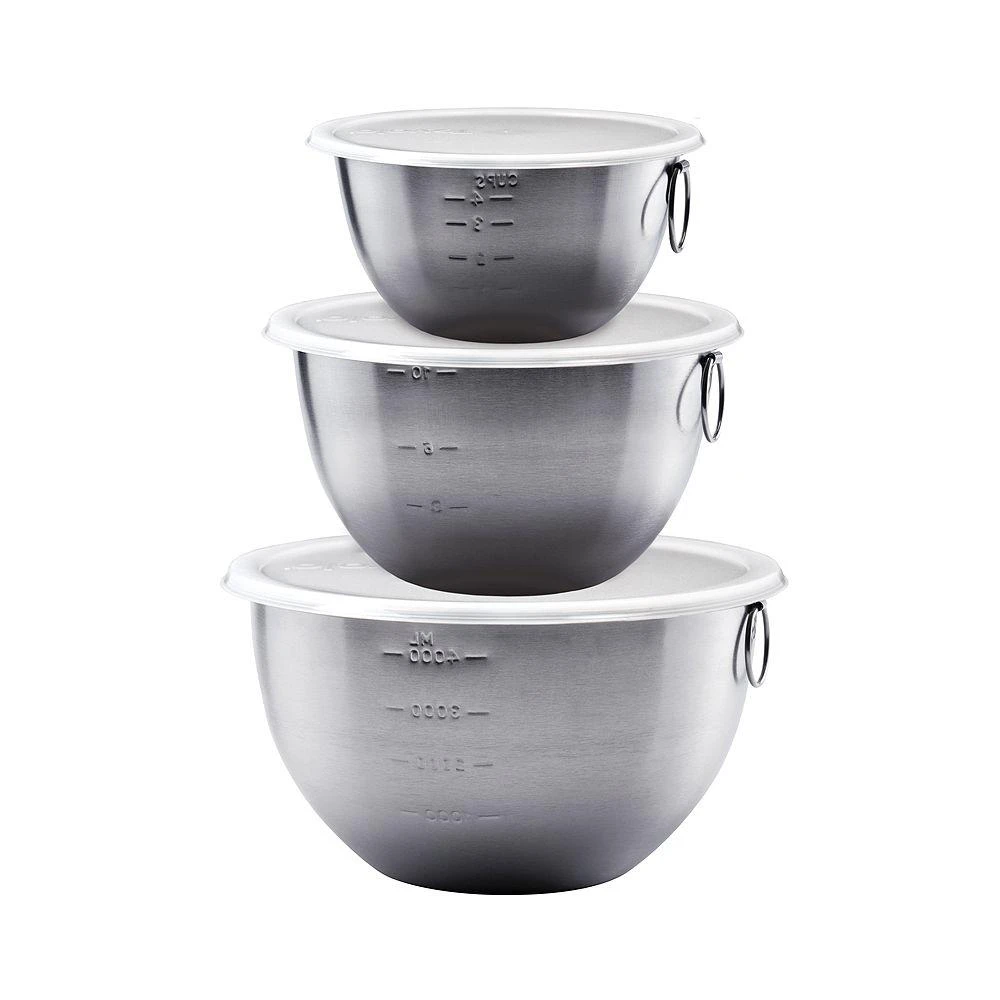 商品Tovolo|Stainless Steel Mixing Bowls, Set of 3,价格¥269,第1张图片