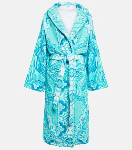 商品ETRO|Paisley printed cotton bathrobe,价格¥5085,第1张图片