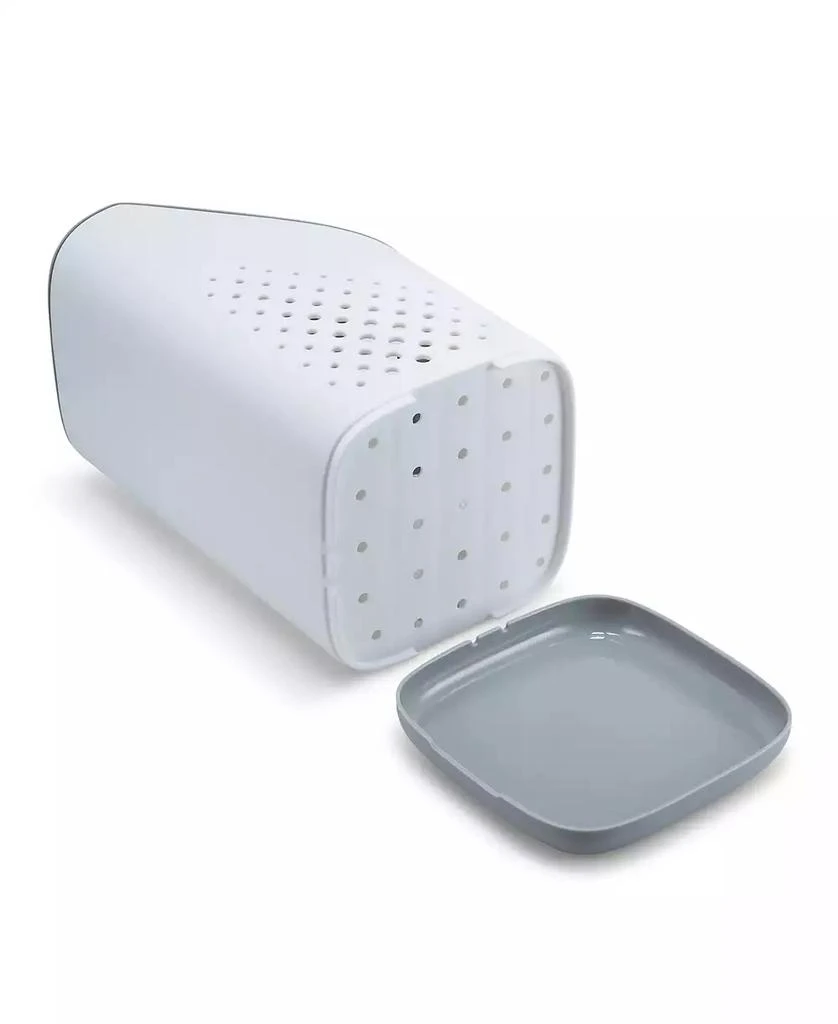 商品Cheer Collection|Utensil Organizer Caddy and Drying Rack with Drip Tray,价格¥175,第2张图片详细描述
