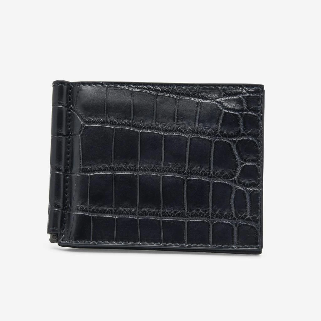 商品Bottega Veneta|Bottega Veneta Black Leather Card Holder 123180-V9023-4065,价格¥7193,第1张图片