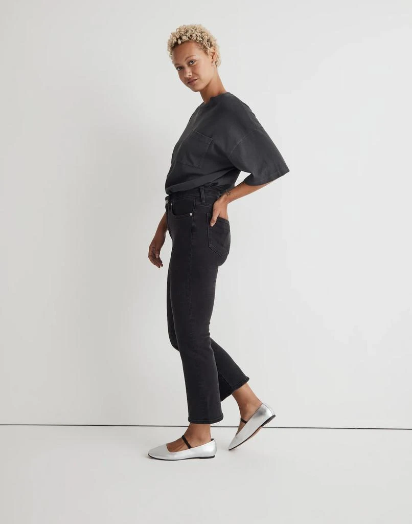 商品Madewell|Curvy Kick Out Crop Jean,价格¥318,第3张图片详细描述