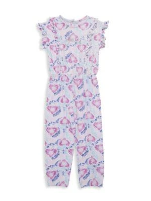 商品Juicy Couture|​Little Girl’s Heart Tie Dye Jumpsuit,价格¥120,第1张图片