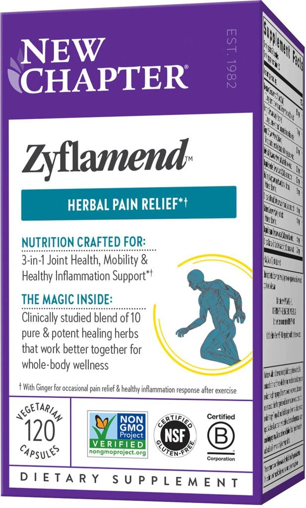 商品New Chapter|Zyflamend® 120 Vegi Caps,价格¥361,第1张图片
