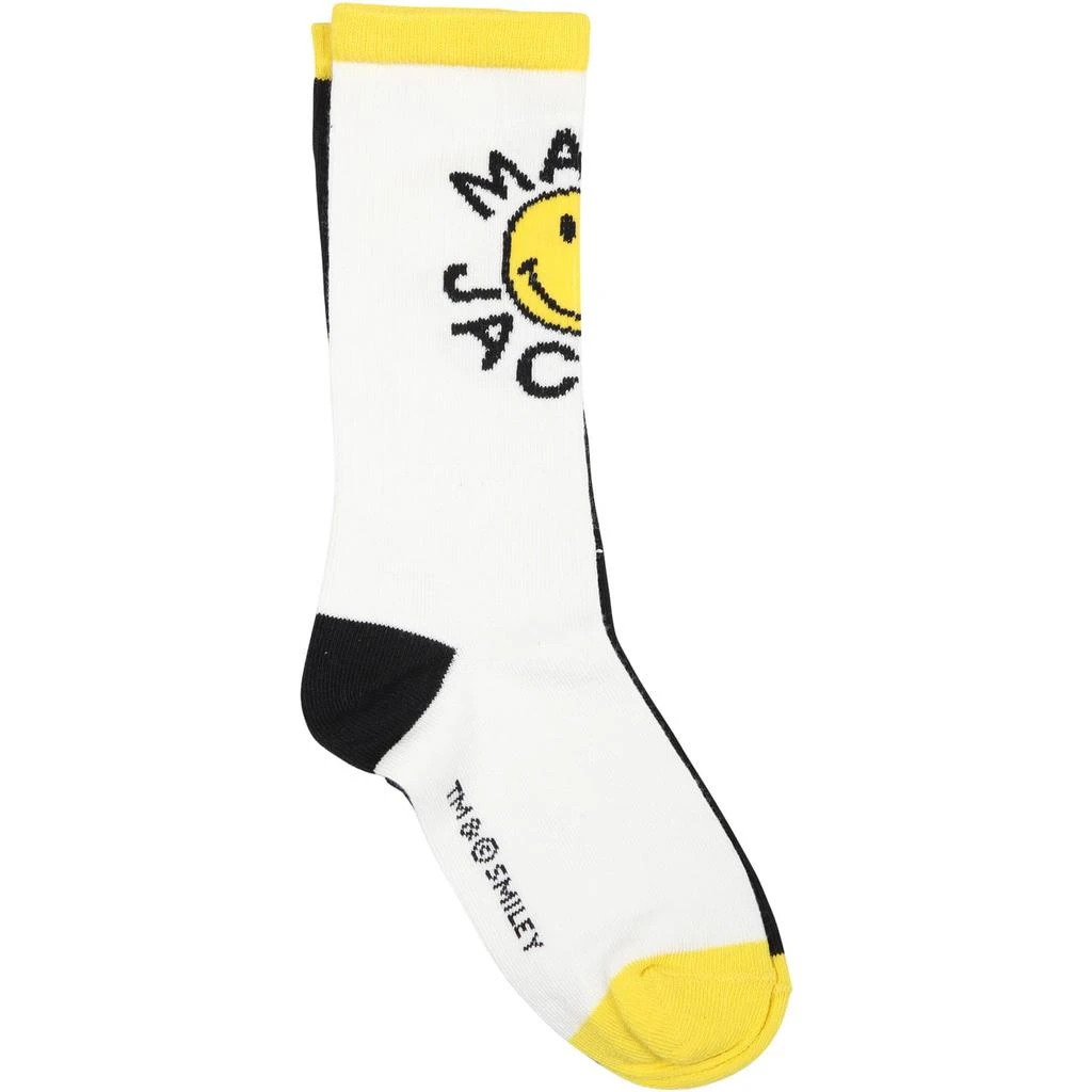 商品Marc Jacobs|Multicolor Socks For Kids With Smiles,价格¥514,第1张图片