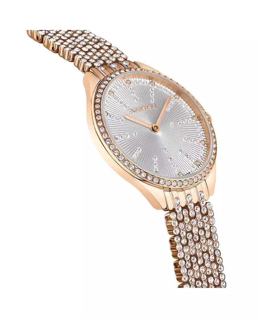 商品Swarovski|Women's Quartz Attract Rose Gold-Tone Metal Watch, Swiss Made 30mm,价格¥2615,第5张图片详细描述