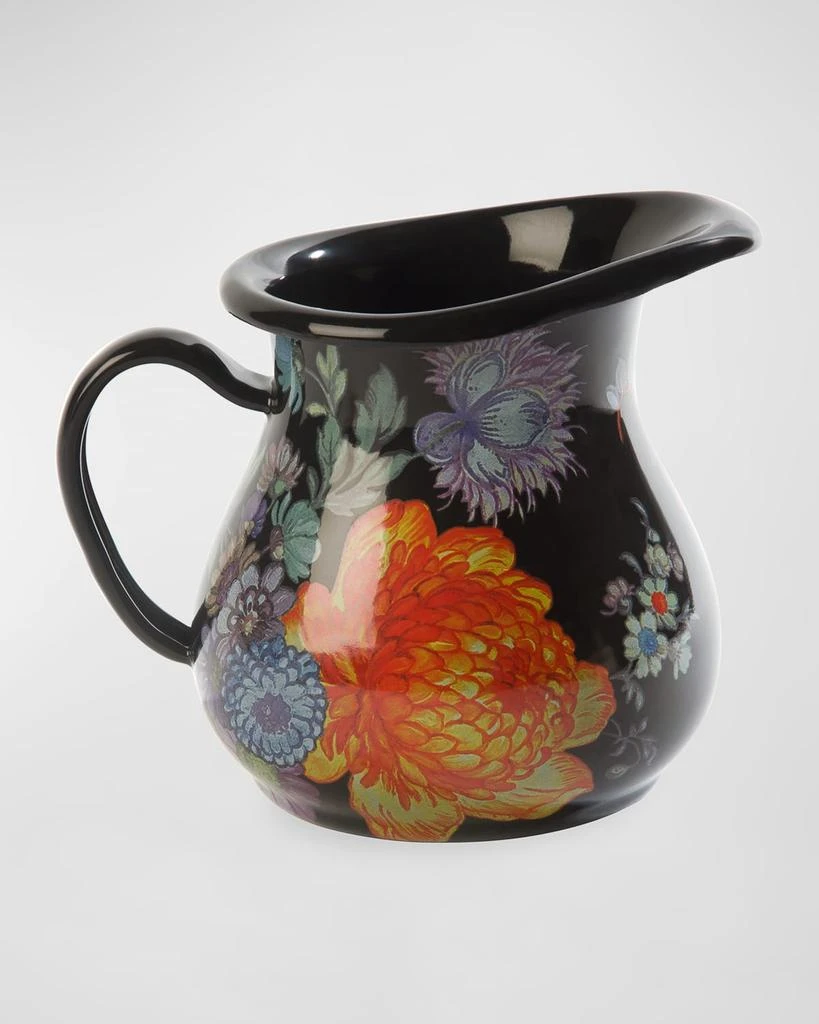 商品MacKenzie-Childs|Flower Market Creamer, Black,价格¥506,第1张图片