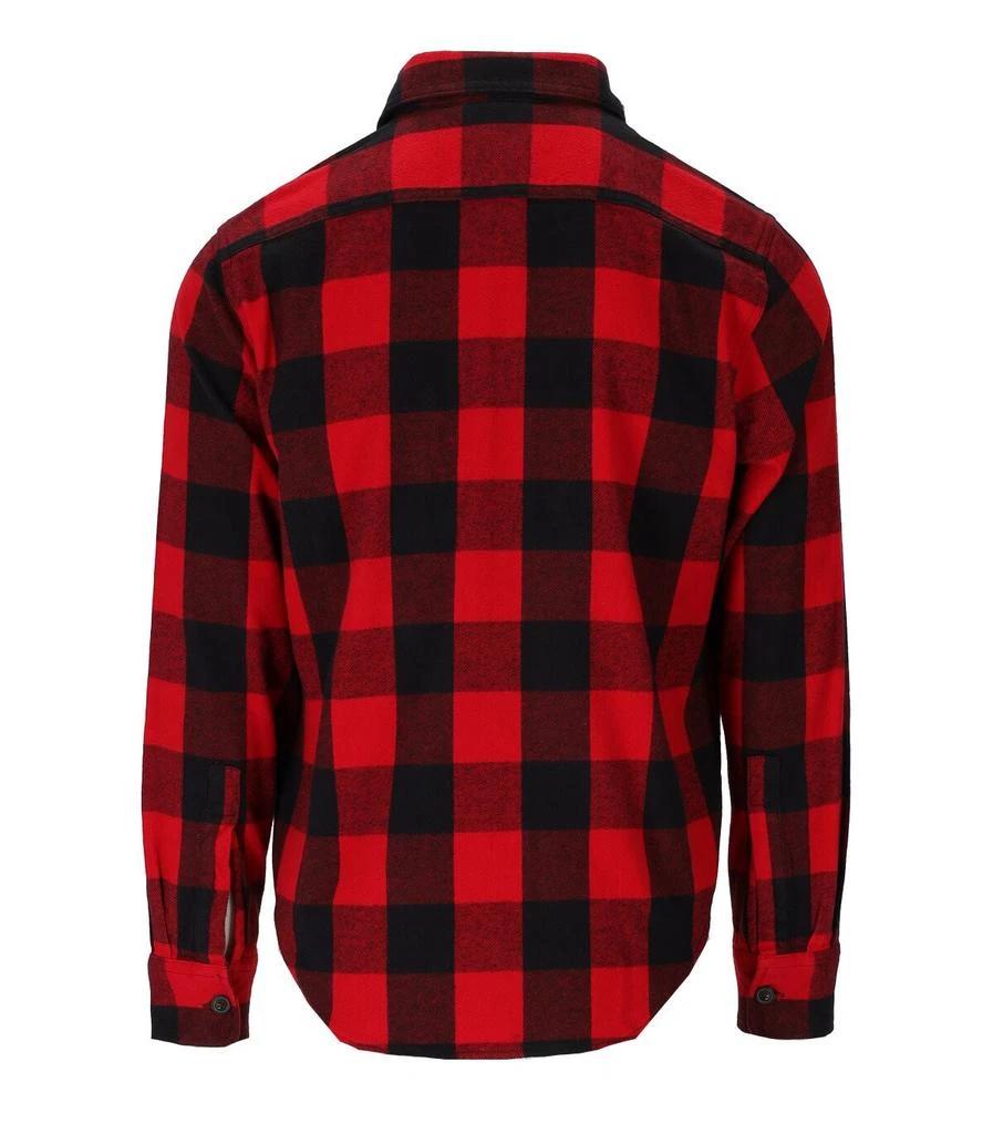 商品Woolrich|WOOLRICH  OXBOW BUFFALO RED BLACK SHIRT,价格¥833,第2张图片详细描述