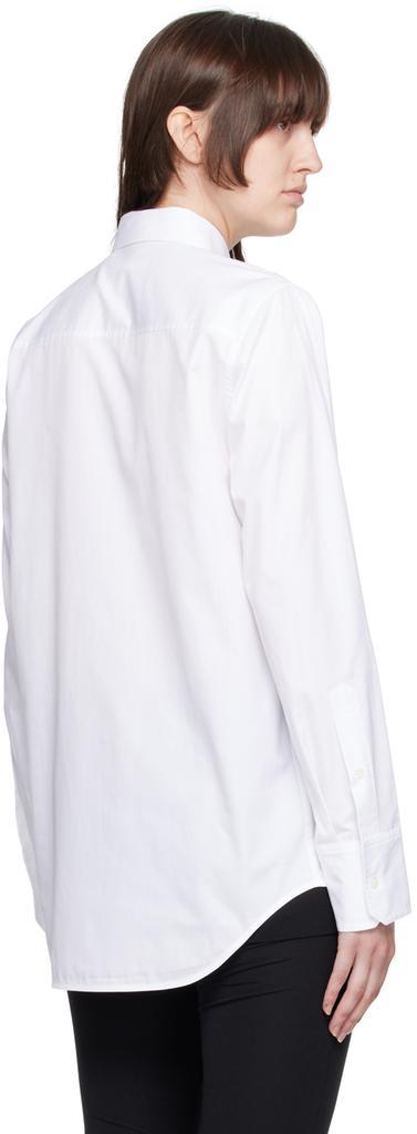 商品Helmut Lang|White Slash Shirt,价格¥2595,第5张图片详细描述