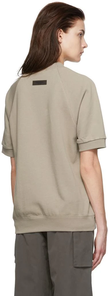 商品Essentials|Taupe Cotton Sweatshirt,价格¥194,第3张图片详细描述