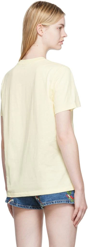 商品Ganni|Yellow Printed T-Shirt,价格¥676,第3张图片详细描述