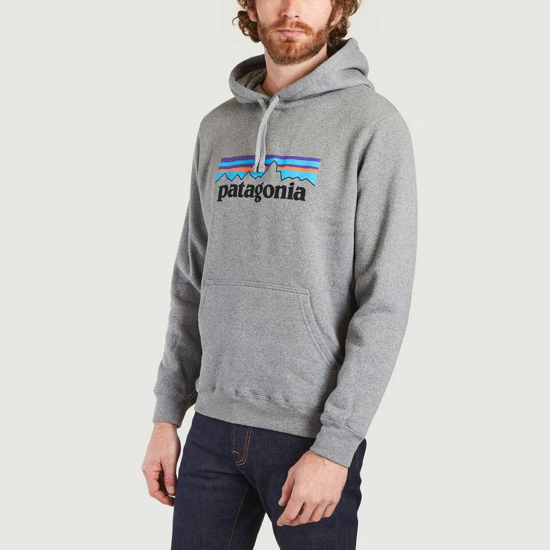 商品Patagonia|M\'s P-6 Logo Uprisal Hoody Gravel Heather PATAGONIA,价格¥798,第2张图片详细描述